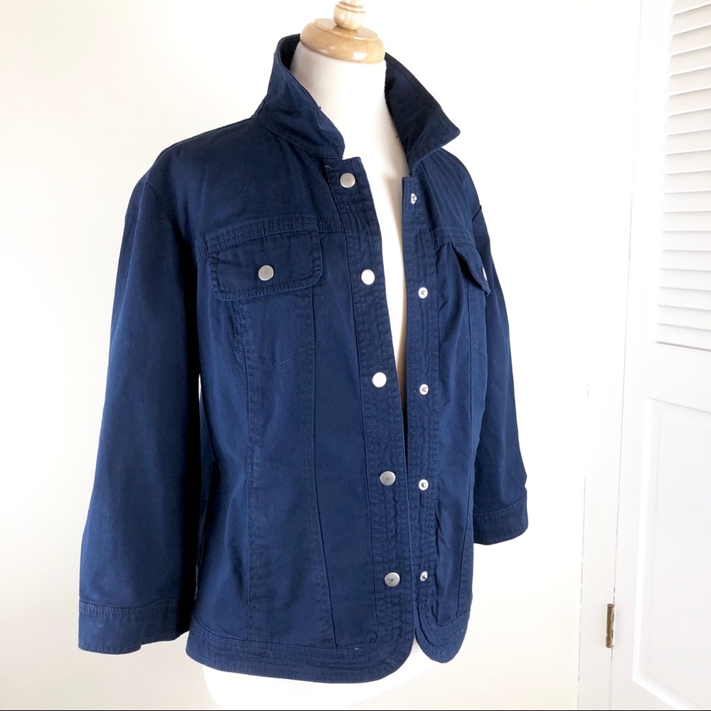 Westport Jean Jacket Styling Navy Blue Large